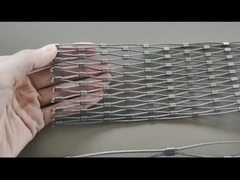 Roestvrij staalkabel Mesh Is een Veilig en Mooi Architecturaal Kabelnetwerk