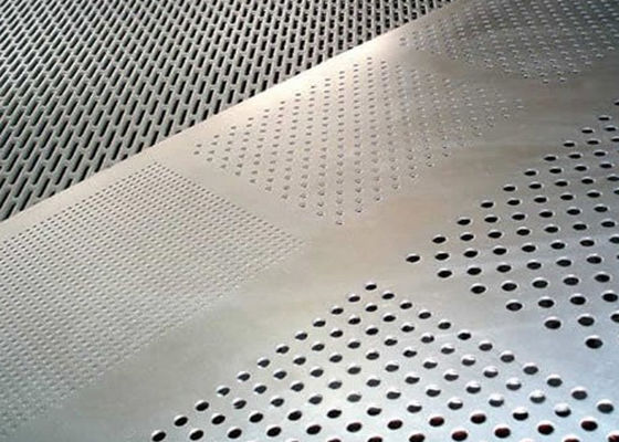 Nikkel geperforeerde metalen plaat 0,3-15 mm dikte ASTM B162