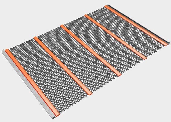 Driehoekige zelfreinigende mijnbouw scherm mesh 1,2-5mm draad diameter