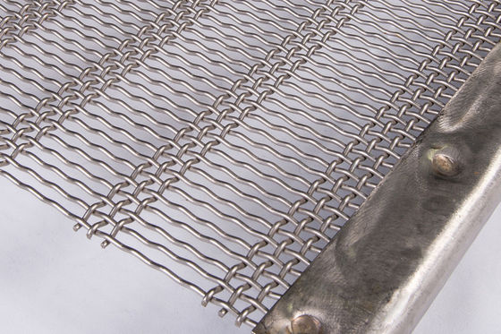 Sluiting Geweven draad Mining Screen Mesh Carbon Steel