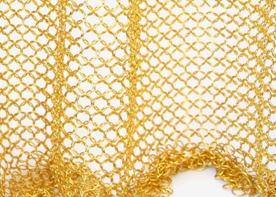 Aluminium 0,8 mm Draaddiameter Kettengordel Gordijn Decoratieve Ring Metalen Mesh Uitstekende Duurzaamheid En Flexibiliteit