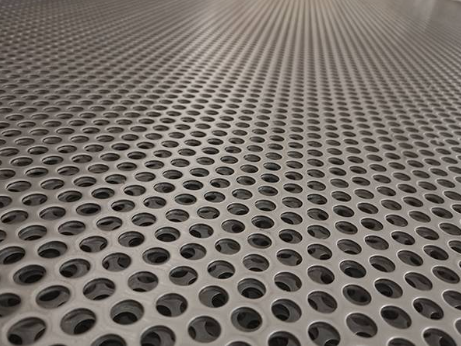 0.8mm Hole Galvanized Round Hole Perforated Metal Sheet For Building Facades