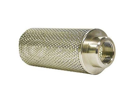 Het geperforeerde de Filterscherm Mesh For Filter Liquids Solids van het Staalbuizenstelsel en Lucht