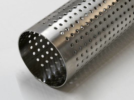 Het geperforeerde de Filterscherm Mesh For Filter Liquids Solids van het Staalbuizenstelsel en Lucht