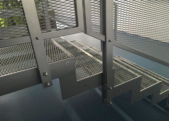 Roestvrij staal en Gegalvaniseerde Staal Uitgebreide Metaalgrating voor Veilige het Lopen of Tredeloopvlakken
