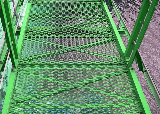 Roestvrij staal en Gegalvaniseerde Staal Uitgebreide Metaalgrating voor Veilige het Lopen of Tredeloopvlakken