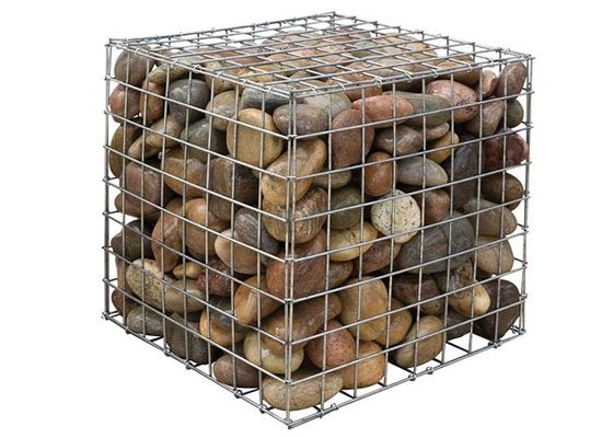 Gegalvaniseerd Galfan Gelast Mesh Gabion Baskets Defense Gabion Gelast Draadnetwerk