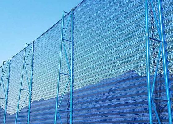 Geperforeerde Metaalomheining Windbreak Mesh Garden Screening Windbreak Netting
