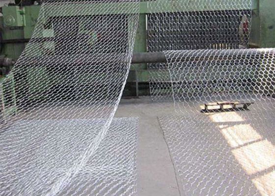 8x10cm pvc Met een laag bedekte Gabion Mandendraad Mesh Retaining Wall