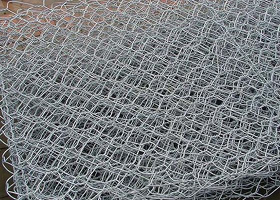 8x10cm pvc Met een laag bedekte Gabion Mandendraad Mesh Retaining Wall