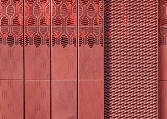 Uitgebreide Metaal de Bouwvoorgevel – Ventilative, Prachtig en Langdurig