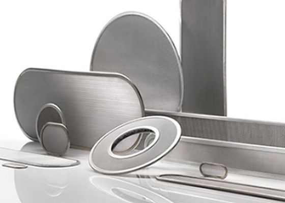 0.5um-200um het de Filterscherm Mesh Stainless Steel 304 van de bladschijf