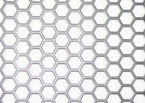 Hexagonaal Gat Geperforeerd Metaalblad Veelzijdig, Stabiel en Economisch voor Architect And Fence