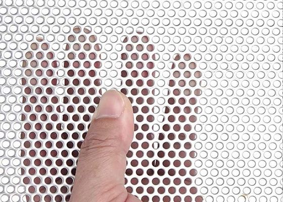 Het geperforeerde Aluminiumblad, Aluminium Geperforeerd Metaalcomité Lichtgewicht is Geschikt voor Architecturale Decoratie