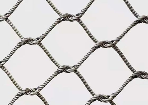 Roestvrij staalkabel Mesh Is een Veilig en Mooi Architecturaal Kabelnetwerk