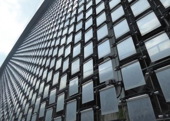 Kinetische Voorgevelslingeringen zoals Golf in Windy Day voor het Verfraaien van Museum en Winkelcomplex