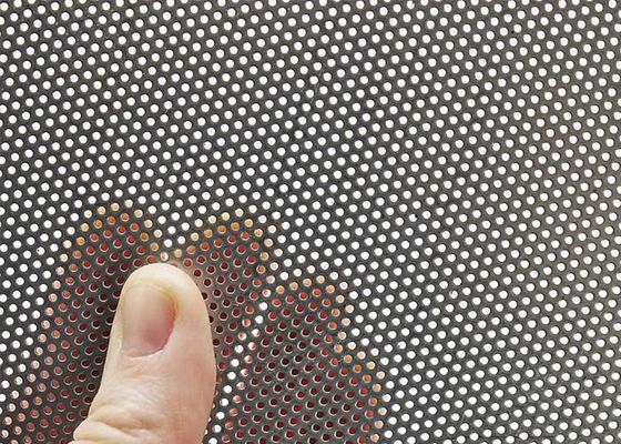 Het micro- die Gat perforeerde Metaal door CNC de Hoge snelheid van de Ponsenmachine, Fijne Precisie en Prikken wordt gemaakt