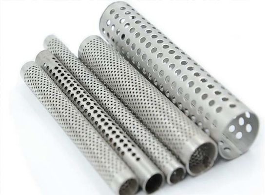 Roestvrijstalen geperforeerde metalen buis 6-20mm OD voor filtratie