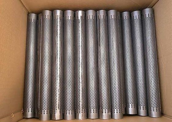 Roestvrijstalen geperforeerde metalen buis 6-20mm OD voor filtratie