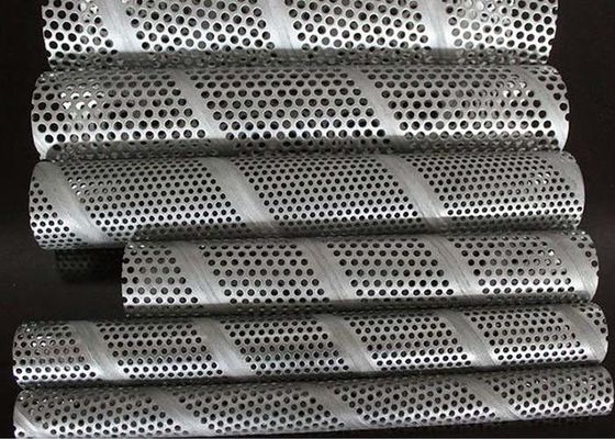 Roestvrijstalen geperforeerde metalen buis 6-20mm OD voor filtratie