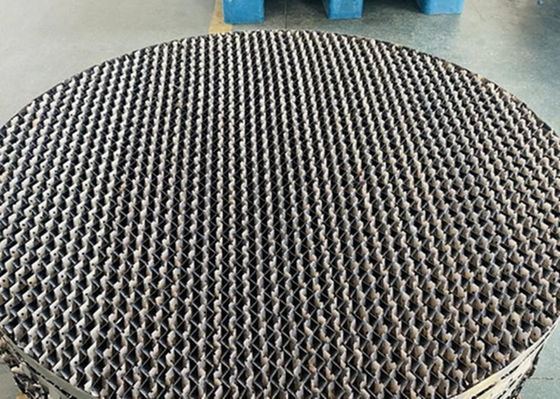 Structureerde verpakkingen van gebreide draadnetten voor producten met een hoge zuiverheid