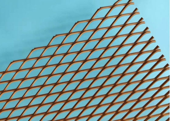 Geanodiseerd Aluminium Uitgebreid Metalen Mesh 10x20mm Hangend Plafond