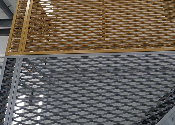 Decoratief plaat Roestvrij staal Uitgebreid metalen gaas 7 mm Dikte