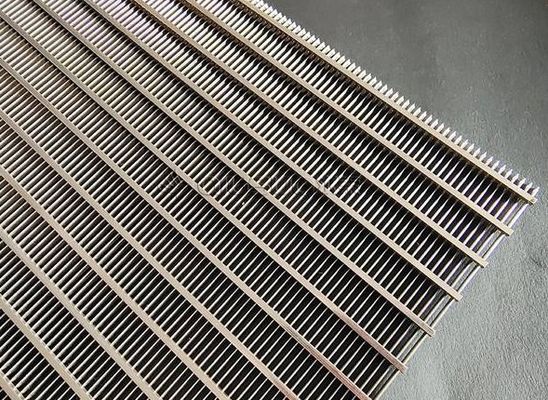 Industriële zeefwijn draad schermpanelen roestvrij staal