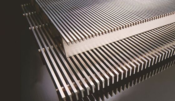Stainless Steel Wedge Wire Screen Panels 500-2000mm Breedte