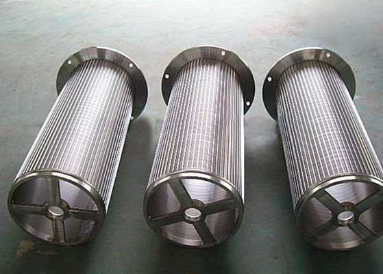 Olie-industrie Wedge draad scherm cilinder hoge sterkte en open gebied