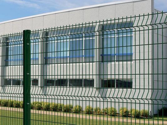 50×200 mm 4 mm gebogen tuin hek met perzik paal
