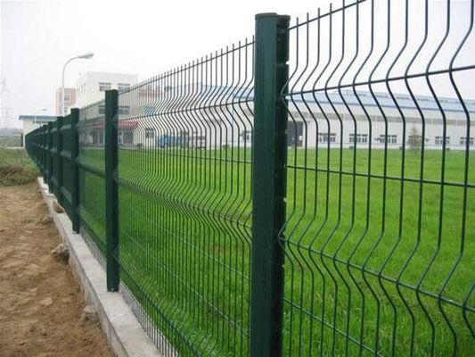50×200 mm 4 mm gebogen tuin hek met perzik paal