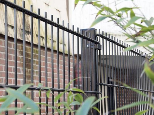 2500 mm Panel Double Wire Mesh hek 50 × 200 mm Groen gegalvaniseerd gecoat