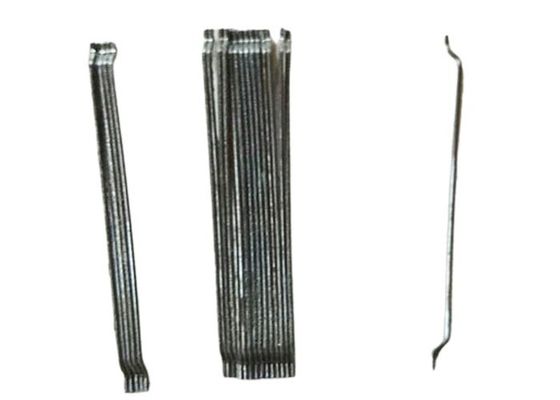 0.5 mm Gekleurde stalen vezels in bouwproject