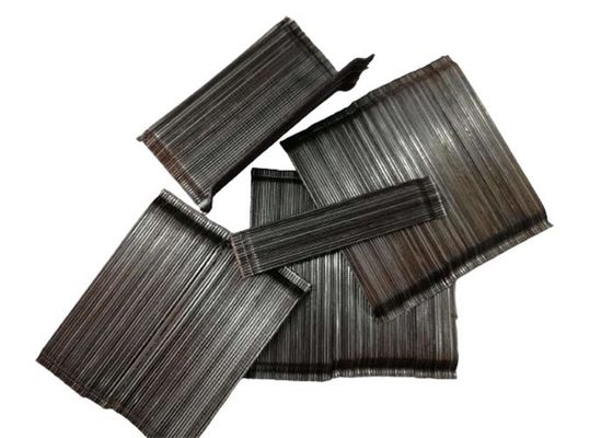 0.5 mm Gekleurde stalen vezels in bouwproject