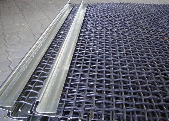Vierkant trillend scherm mesh 1mm-100mm Opening High Tensile Steel