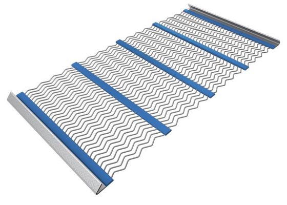 Krimpdraad mijnbouw zelfreinigend scherm mesh met haak