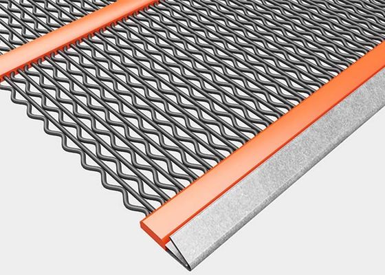 Driehoekige zelfreinigende mijnbouw scherm mesh 1,2-5mm draad diameter