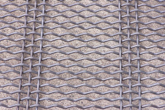 Sluiting Geweven draad Mining Screen Mesh Carbon Steel