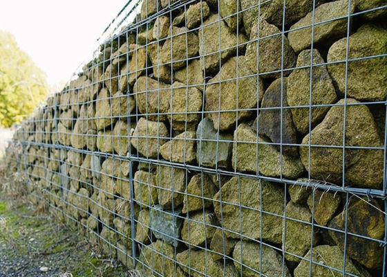 Triple Twist Hexagonale Geweven Mesh Stof Gabion manden Gewoon gevuld met natuurlijke steen Voor kanalen