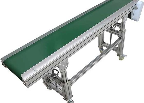 Groene PVC-transportbanddikte 2 - 13 mm