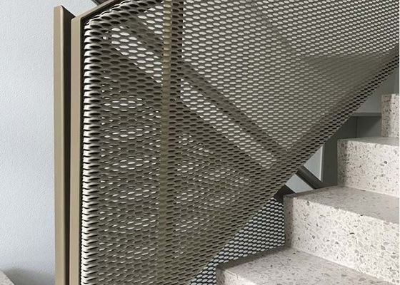 Roestvrij staal 304 1,5 mm Uitgebreid Metalen Railing Invullingspanelen Veiligheid Robuust Duurzaam