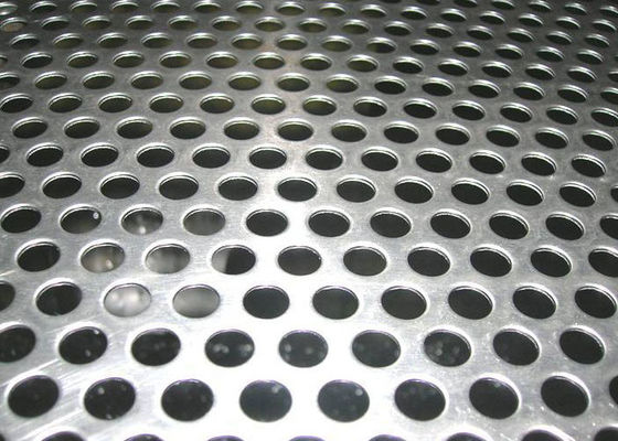0.8mm gat gegalvaniseerd rond gat geperforeerd metaalplaat voor gebouw gevels