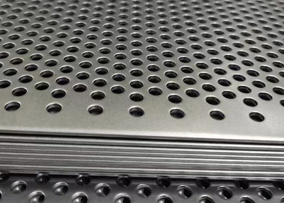 0.8mm gat gegalvaniseerd rond gat geperforeerd metaalplaat voor gebouw gevels