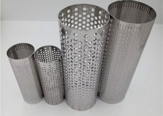 Netten met geperforeerd metalen gaas voor filtering / industriële toepassingen