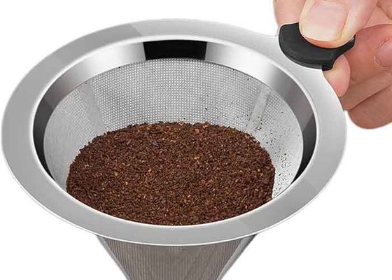 Perfecte roestvrijstalen koffiefilter Goede smaak en gezond