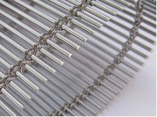 Metalen draperies van weefdraad, flexibel, geschikt voor binnen- en buitenversiering