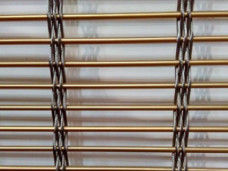 Metalen draperies van weefdraad, flexibel, geschikt voor binnen- en buitenversiering