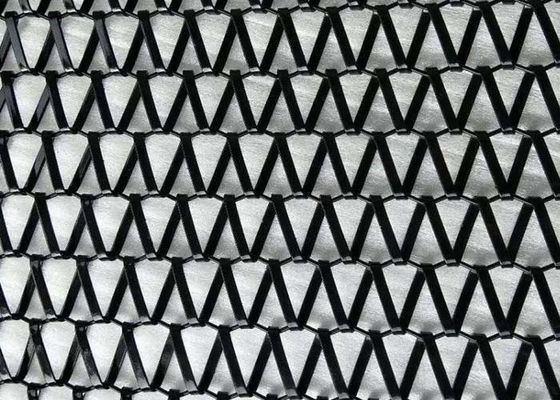SS304 36.5mm Spiraal Pitch Sprial Weave Metal Conveyor Belt Mesh