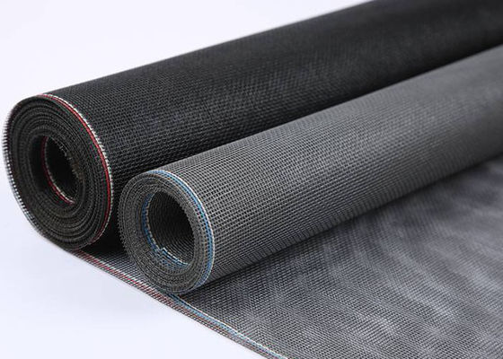 Zwarte glasvezelgarens Plain weef Window Screen Rolls